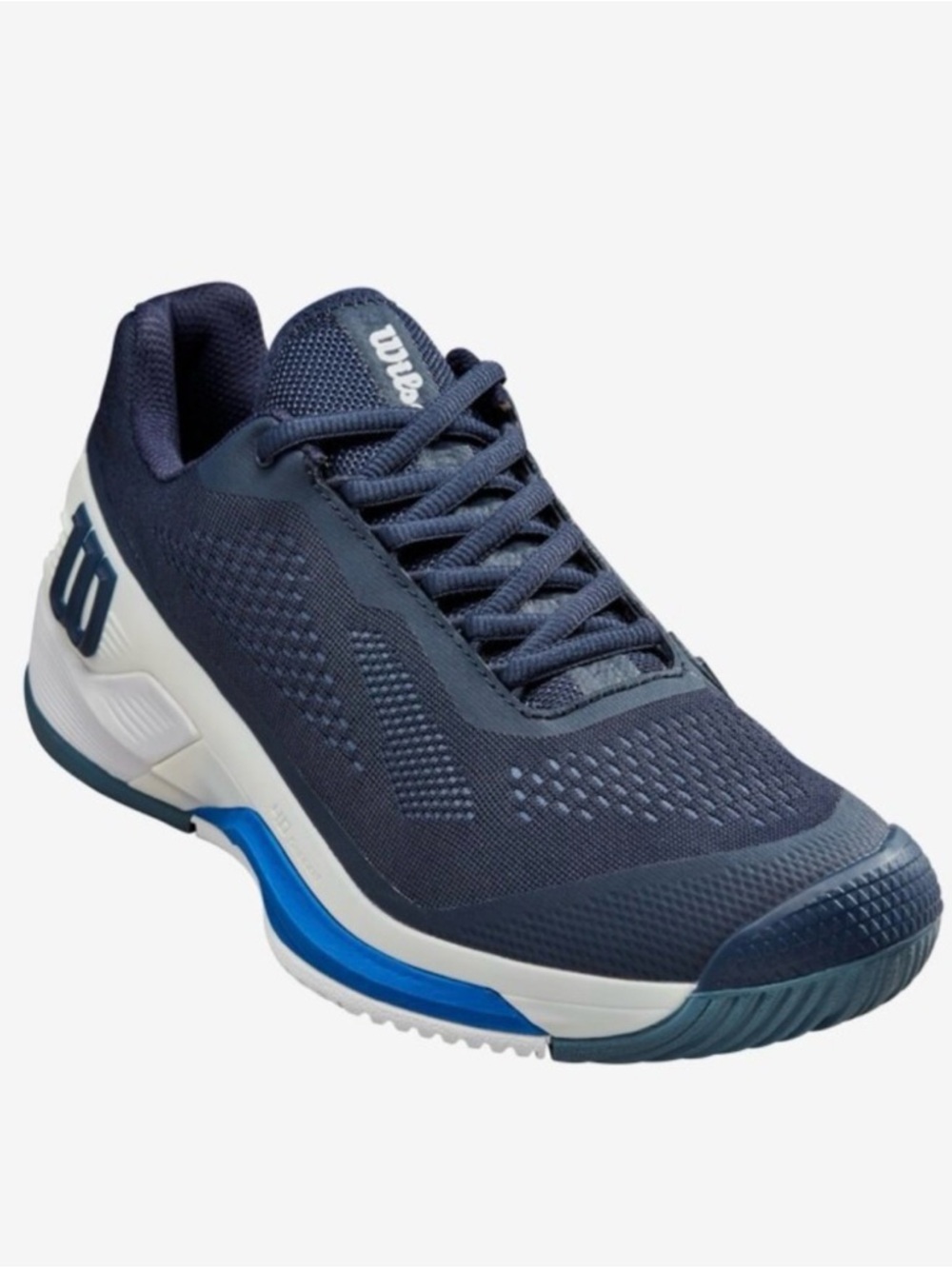 NEW w/box Wilson Rush Pro 4.0 Navy, White & Blue Shoe